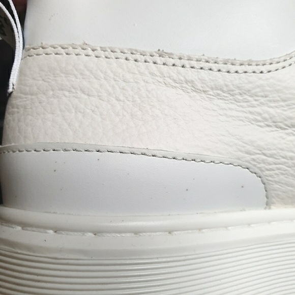 Dr Martens Jemima White Venice Aunt Sally Leather Platform Lace-Up Chukka Boot 7 - Picture 8 of 16